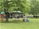 The playground equipment at SMOKY MOUNTAIN MEADOWS CAMPGROUND - thumbnail