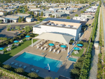 Sky view of the pool at Palm Creek Golf & RV Resort - thumbnail