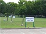 View larger image of The sign in front of the bark park at COLORADO LANDING RV PARK image #6