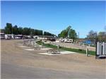 View larger image of A line of empty RV sites at MARDON RESORT ON POTHOLES RESERVOIR image #2