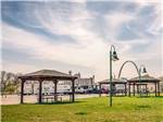 View larger image of RV sites with the Arch in the background at DRAFTKINGS AT CASINO QUEEN RV PARK image #9