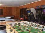 Interior view of the recreation room at MILLER'S CAMPING RESORT - thumbnail