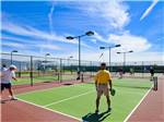 View larger image of Pickleball courts at CANYON VISTAS RV RESORT image #4