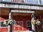 The front of the Olde Barn Hall at COUNTRY ROADS RV PARK - thumbnail