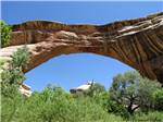 A view of the Natural Bridge nearby at COTTONWOOD RV PARK - thumbnail