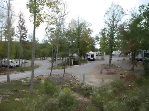 Open RV space at site Little River RV Park & Campground