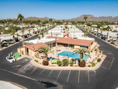 Aerial view of Pacific Manor