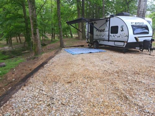 Gravel site at Hidden Springs RV Resort