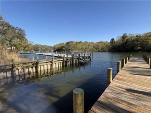 The boat launch
