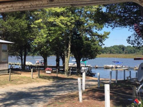 Lake view at Duckneck Campground