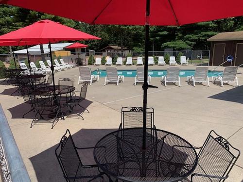 View of the swimming pool