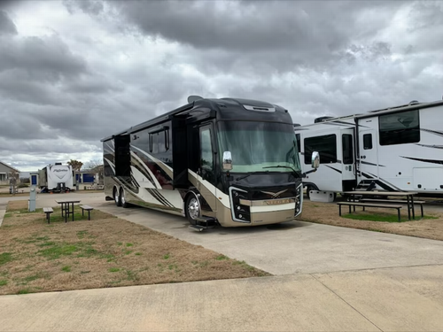Big rigs at Space City Ellington