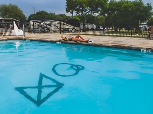 Pool at site Mystic Quarry