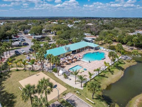 Aerial view of resort at OCEAN GROVE RV RESORT