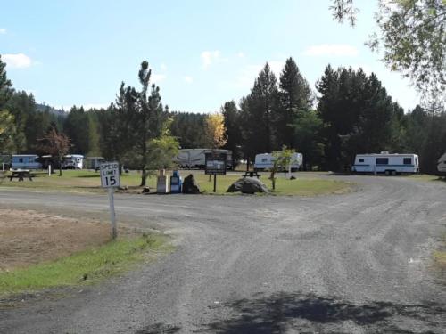 Roads leading to campsites