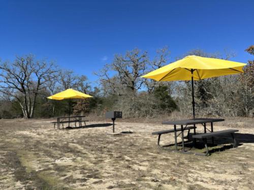 Covered picnic area