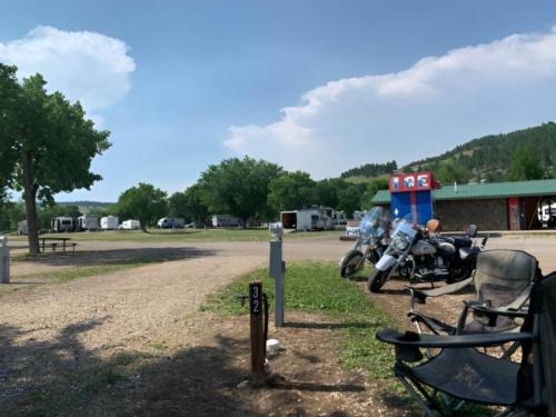 Open RV space at site Days End Campground & RV Park