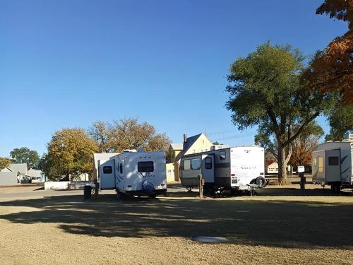 RVs in sites