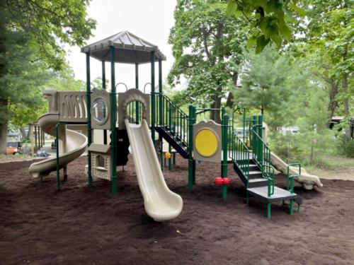 Park at site Lakewood Park Campground