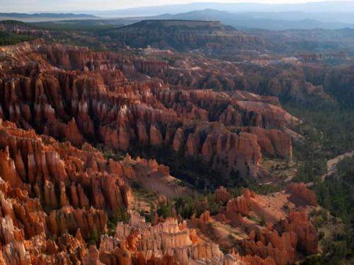 View of Grand Canyon at site Country Rose RV Park