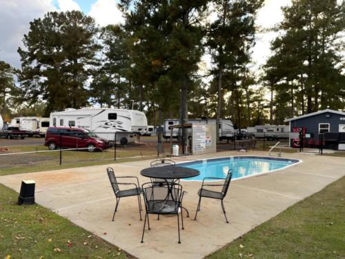Pool at site Interstate RV Park