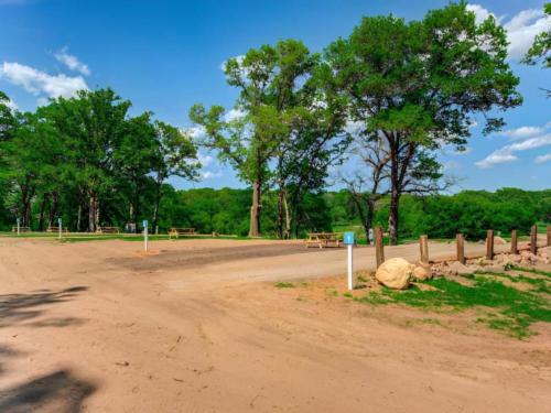 Open RV space at site Big Rock Creek