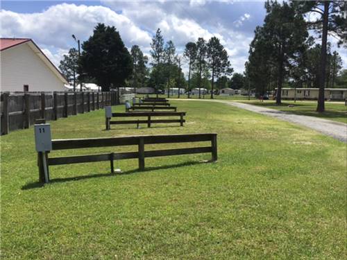 Grass sites at 341 RV Park