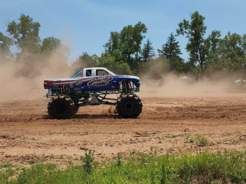 Monster Truck at Soggy Bottom Trails Pub & Campground