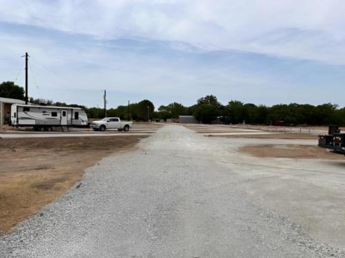 Open RV spaces at site Eagle Creek Park
