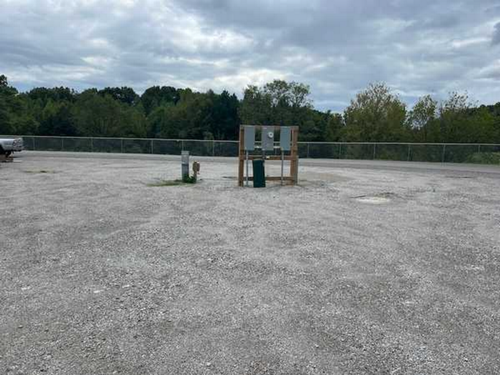 Hookups at site Sunset Ridge RV Park