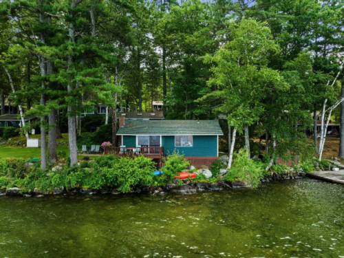 Blue Cabin at Winni Lakefront Cabin