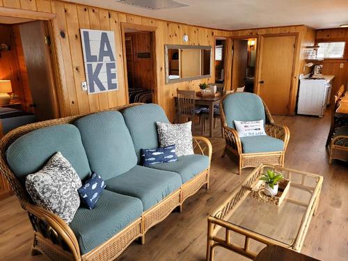 Living room in the cabin