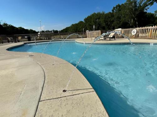 Pool at site Blue Heron Escape RV Resort