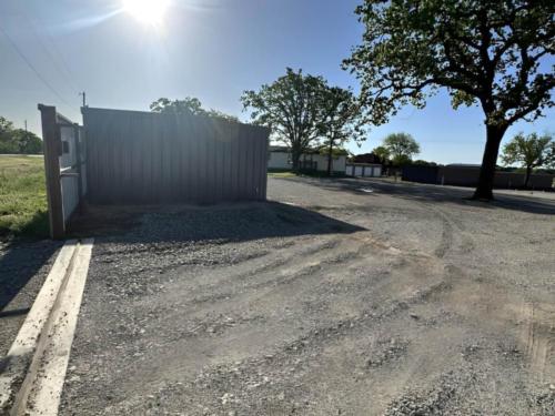 Open RV space at site Downtown Springtown RV Park