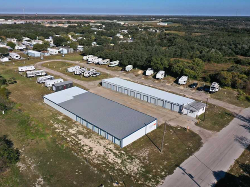 Overview of the park Aransas Pass RV and Storage