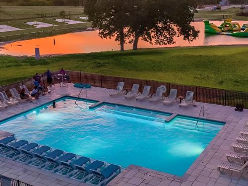 Pool at Great Escapes RV Resort Bryan College Station
