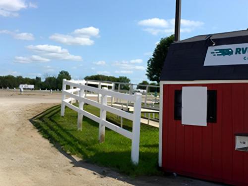 Roadway at site Sandhills Global Event Center