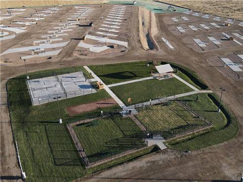 Aerial view of park at Love's RV Stop - 660