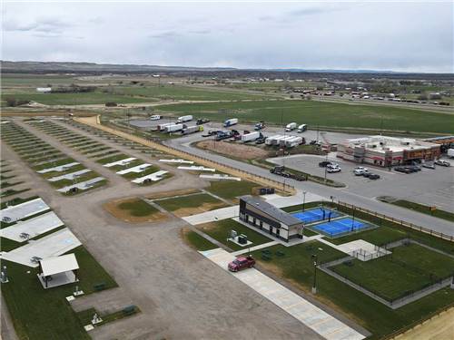 Aerial view of park at Love's RV Stop - 679