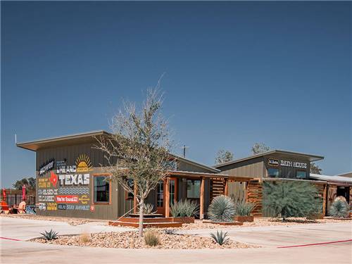 Office building and bathhouse