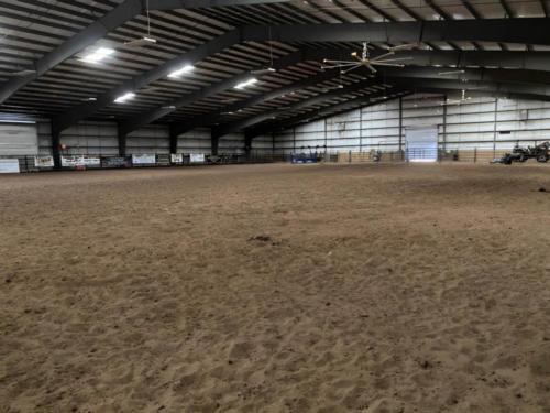 Indoor barn at Mosquero RV and Stalls
