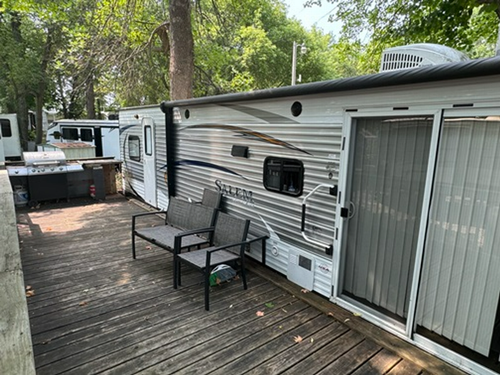 Chairs by the rental Big Foot Resort