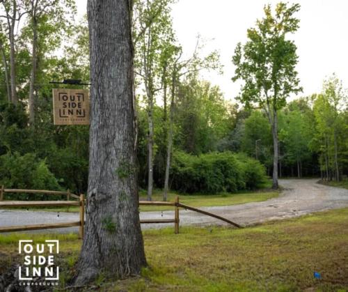 Campground entrance