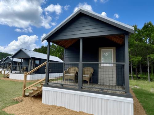Cabin's at site In The Pines RV & Cabin Village