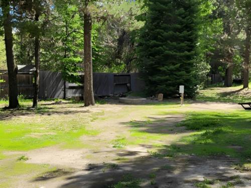 Open RV space at site Clear Creek Station RV Park