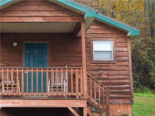 Front porch of a cabin