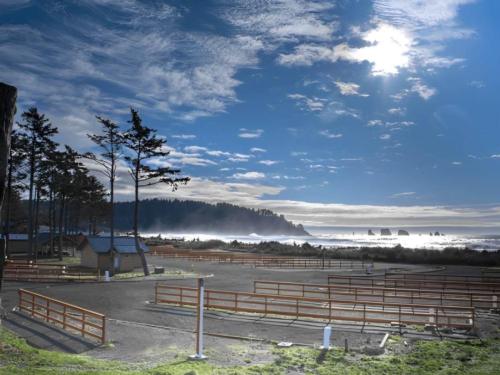Open RV spaces at site Quileute Oceanside Resort