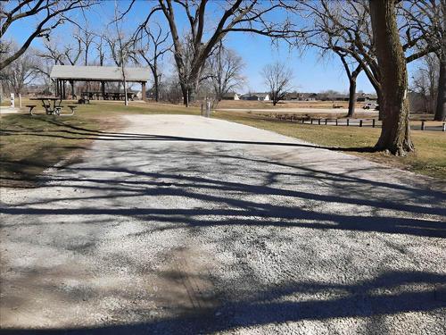 Shady site at Sam Robinson Memorial Park