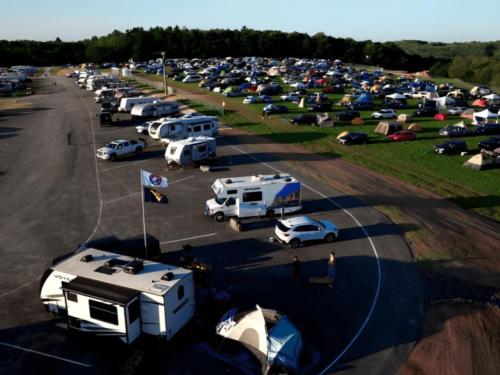 Sites at the campground