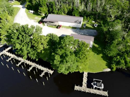 Aerial view of the park